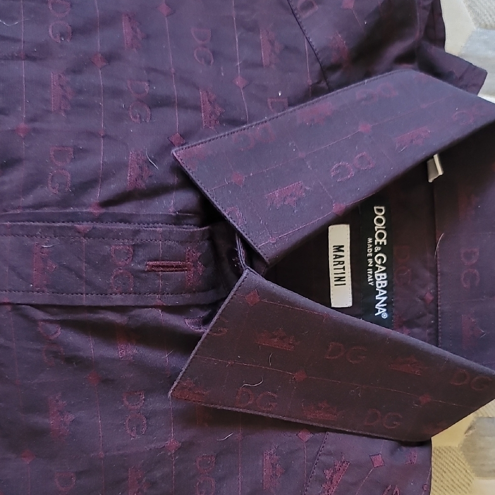 Dolce & Gabbana Dark Purple Shirt